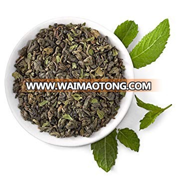 organic Pure natural flavor herbal tea extract mint green tea for Mouth cleaning